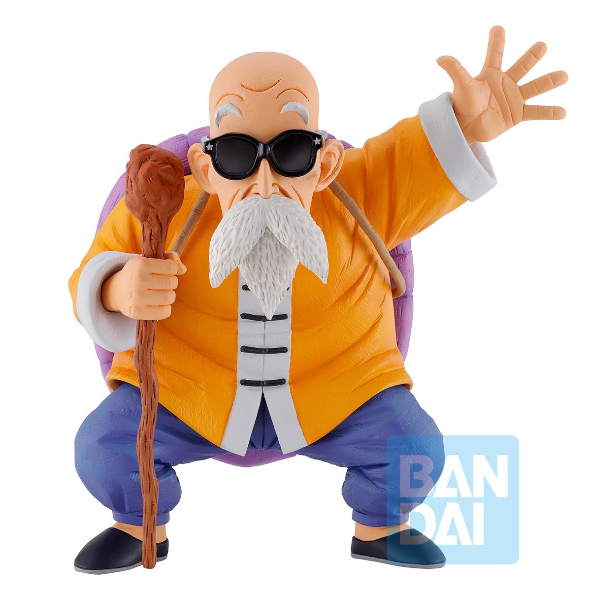 Bandai Tamashii Nations: Dragon Ball - Maestro Roshi The Fierce Men of Turtle Hermit School Estatua Ichibansho