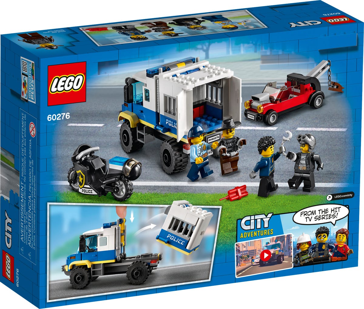 LEGO City Transporte de Prisioneros de Policia 60276