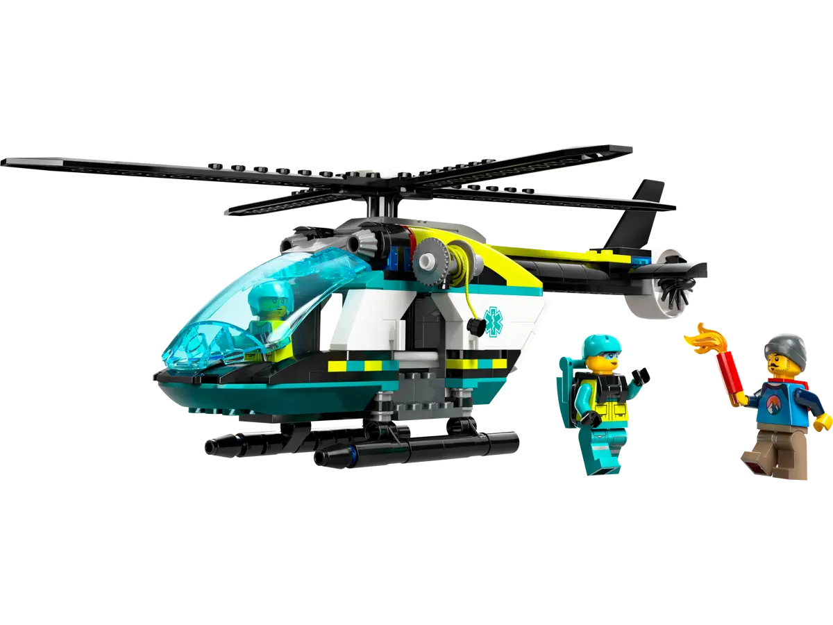 LEGO City Helicoptero de Rescate para Emergencias 60405