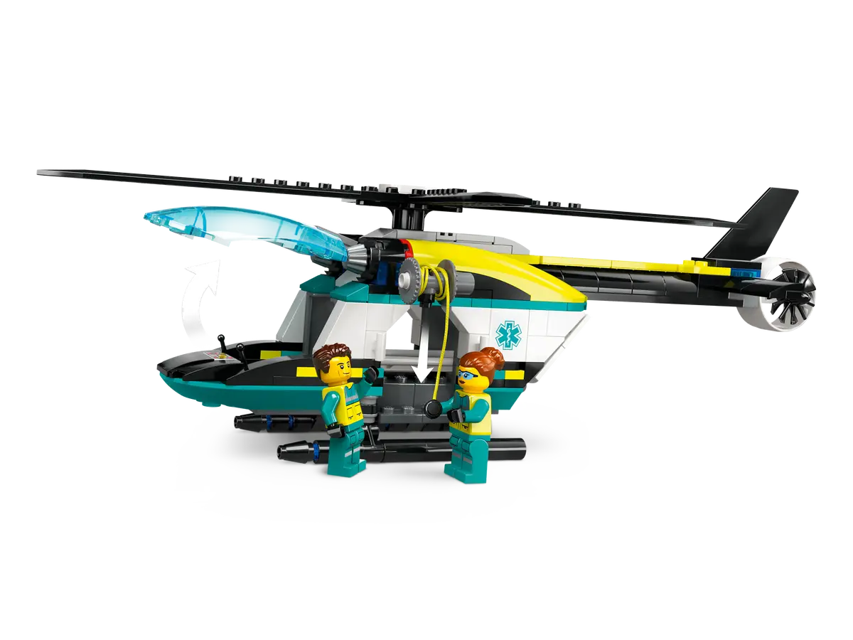 LEGO City Helicoptero de Rescate para Emergencias 60405