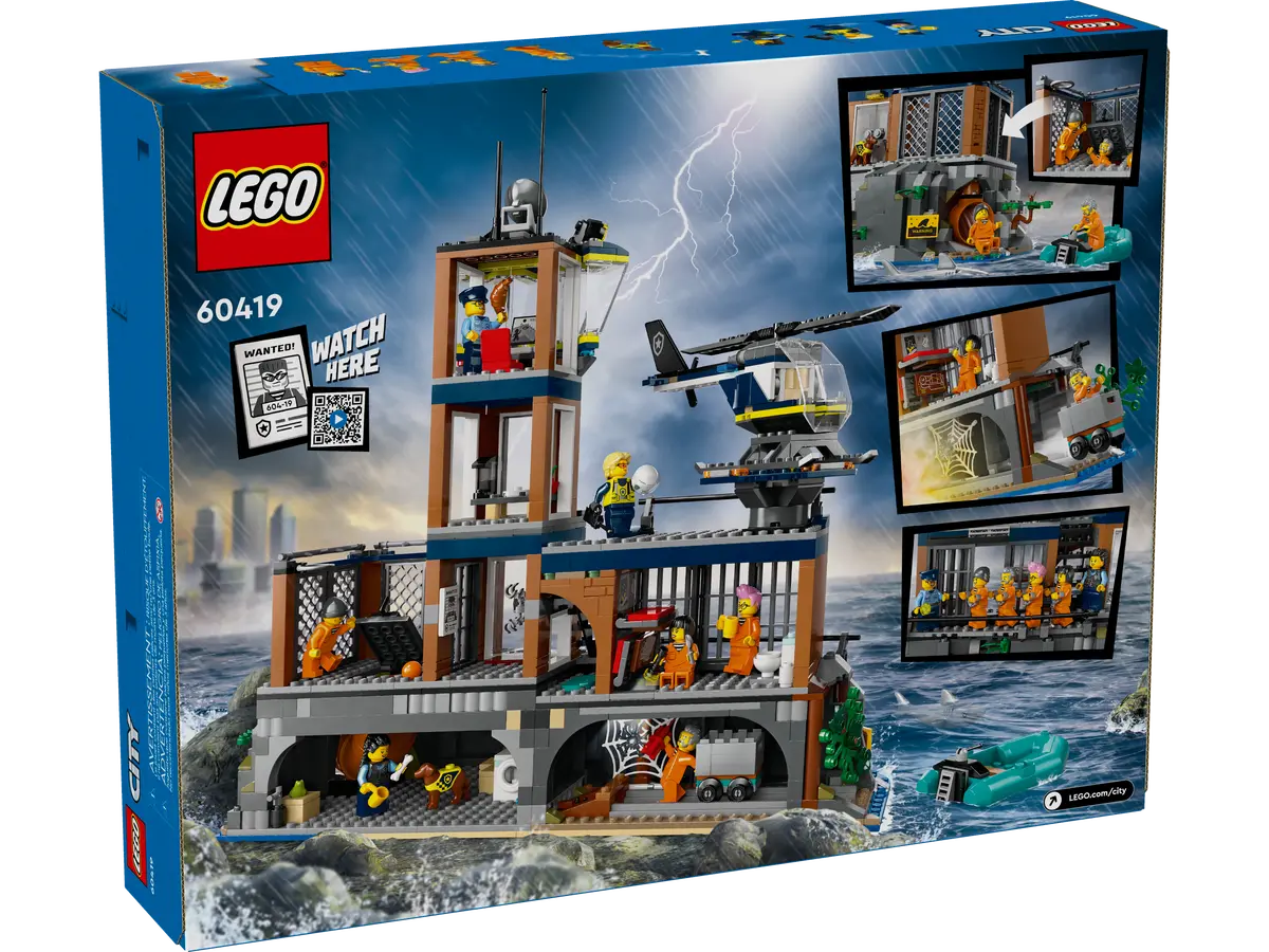 LEGO City Isla Prision de la Policia 60419