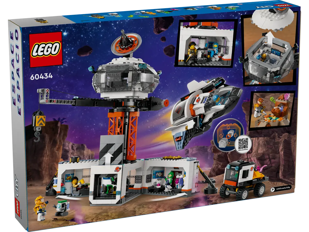 LEGO City Space: Base Espacial y Plataforma de Lanzamiento 60434