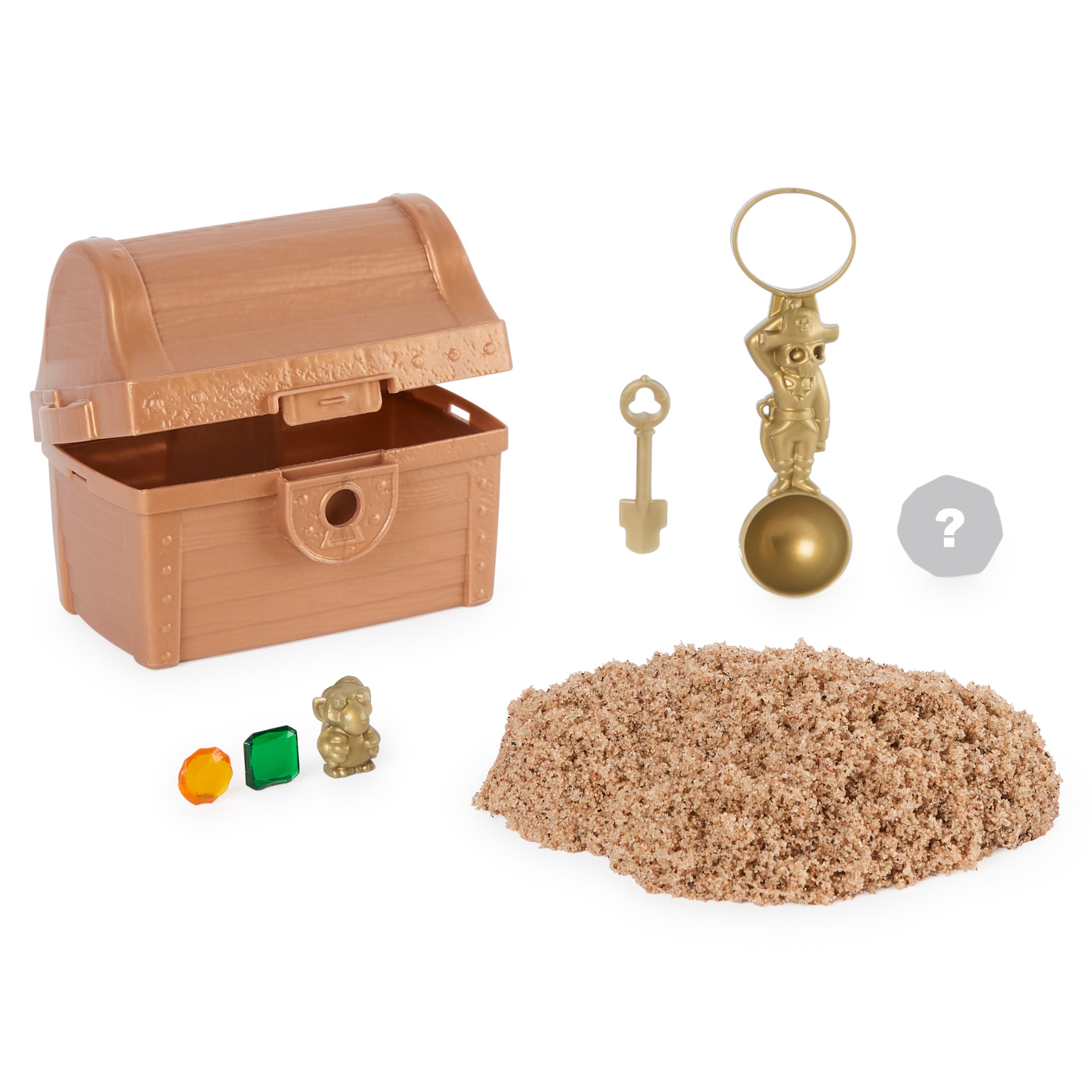 Kinetic Sand: Contenedor Tesoro Escondido