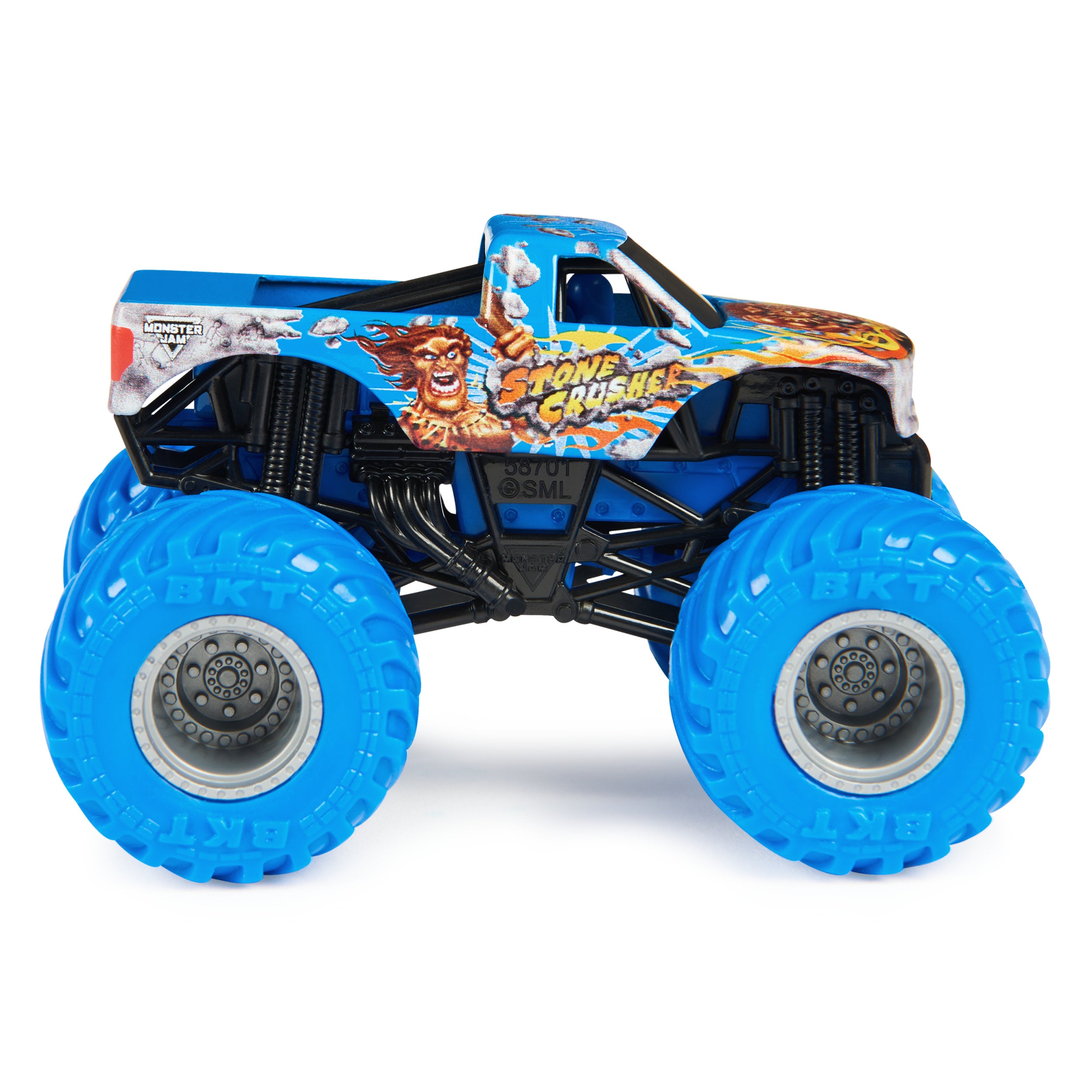 Monster Jam: Mohawk Warrior Vs Stone Crusher Escala 1/64 2 Pack