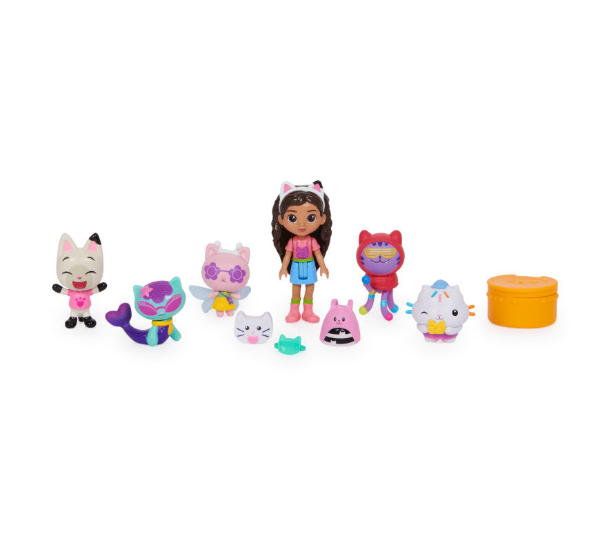 Gabbys Dollhouse: Set De Figuras Viajeros Deluxe