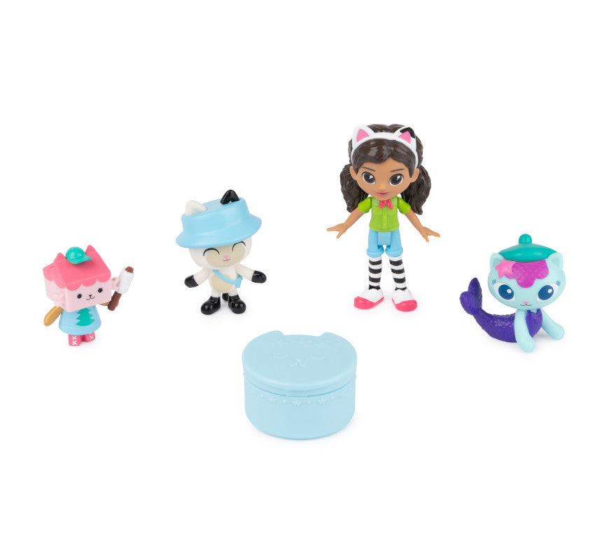 Gabbys Dollhouse: Set De Figuras Campamento