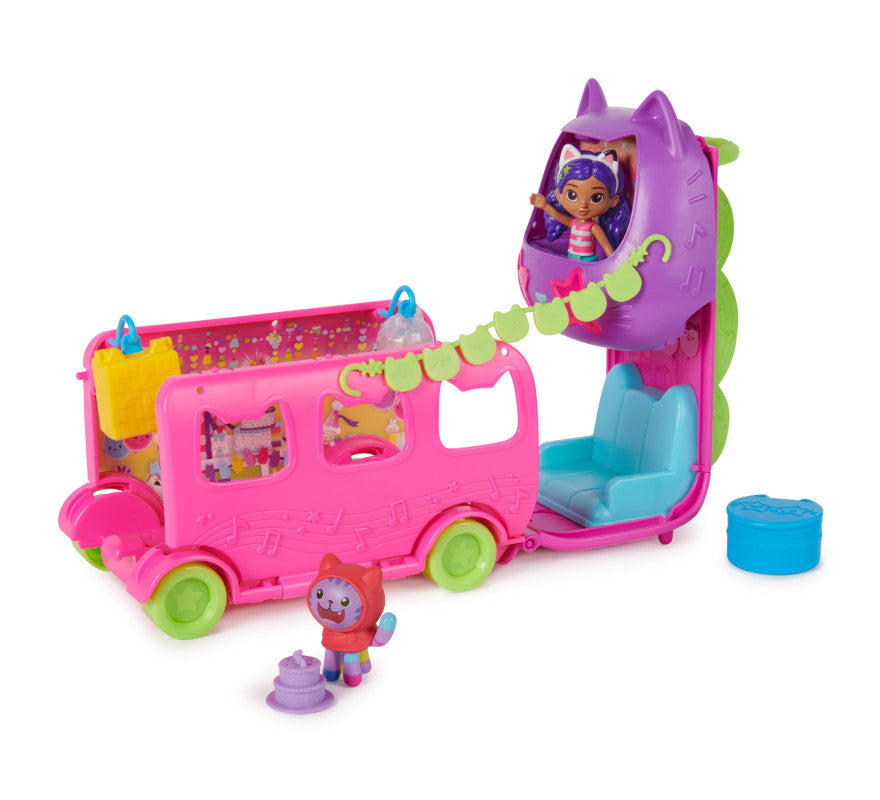 Gabbys Dollhouse: Autobus De Fiesta Gatuno