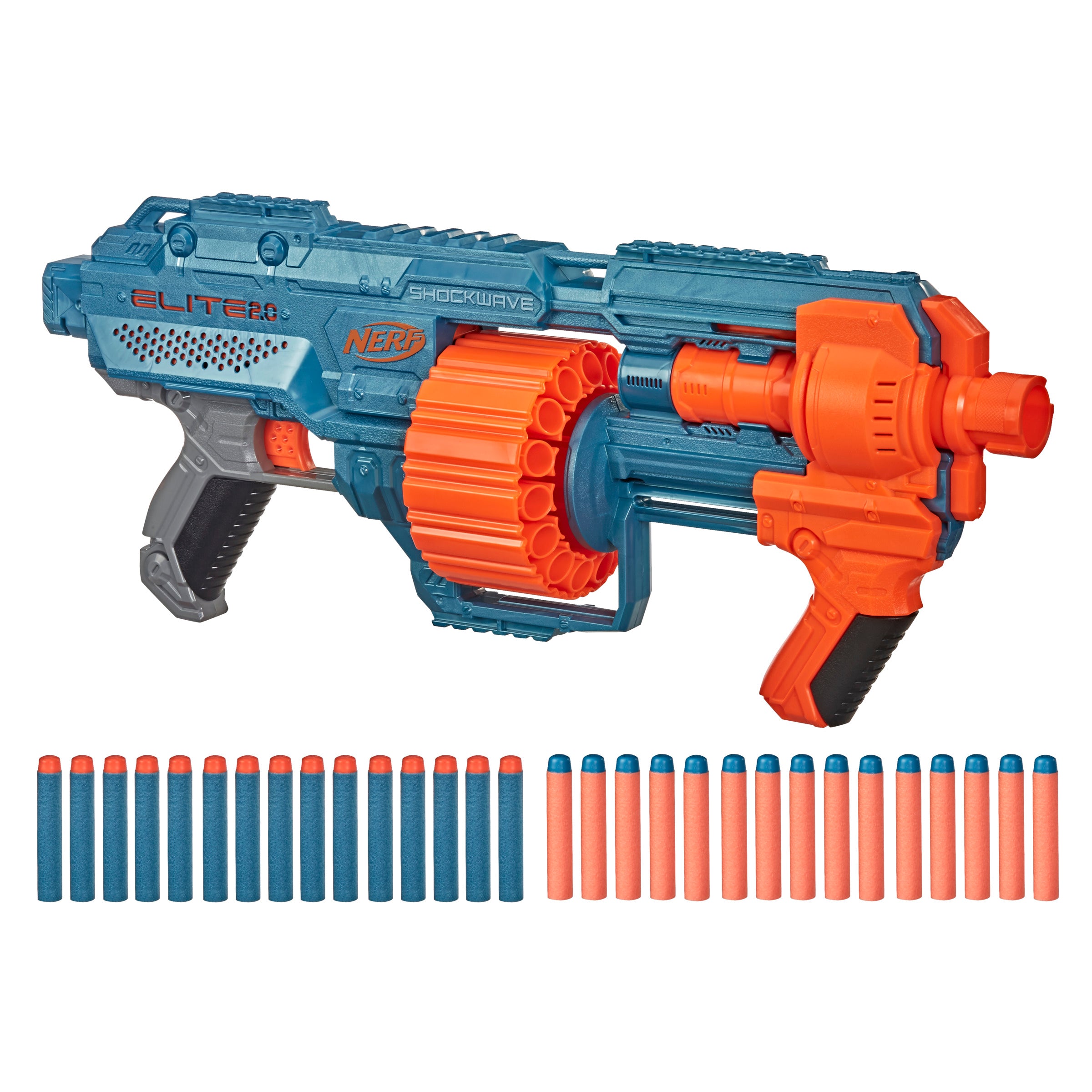 Nerf Elite 2.0: Shockwave RD-15 Lanzador De Dardos