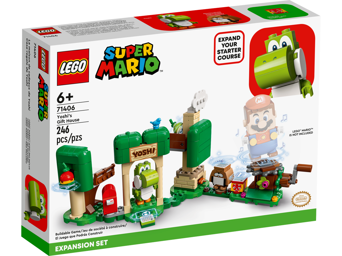 LEGO Super Mario Set de Expansion: Casa regalo de Yoshi 71406