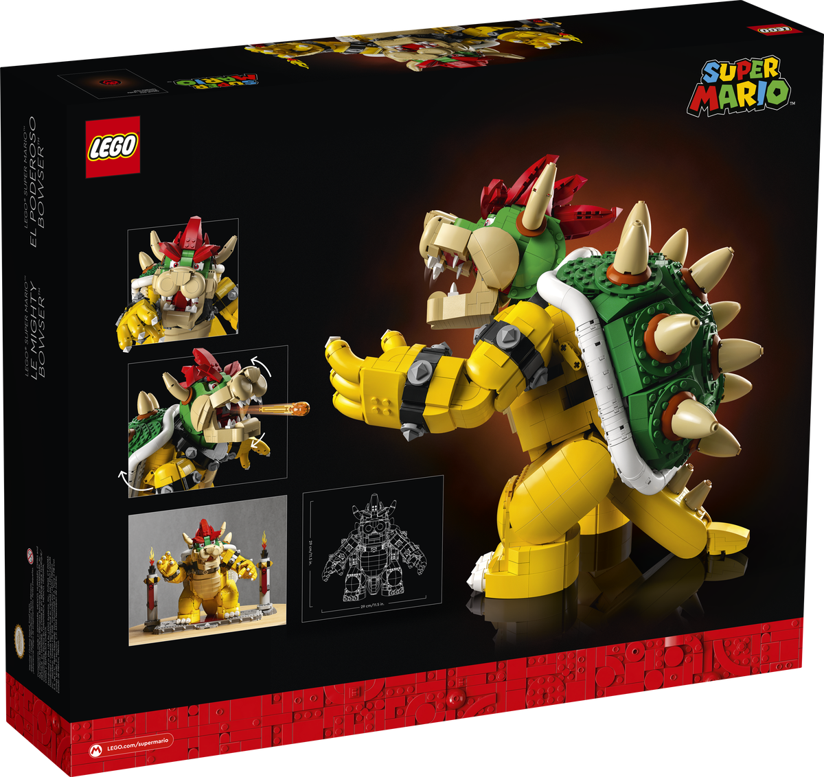 LEGO Super Mario El Poderoso Bowser 71411