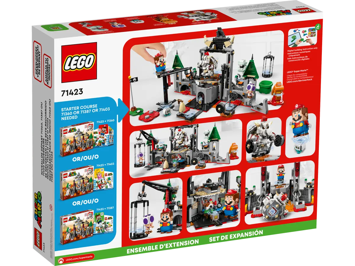 LEGO Super Mario Set de Expansion: Batalla contra Bowsitos en el castillo 71423