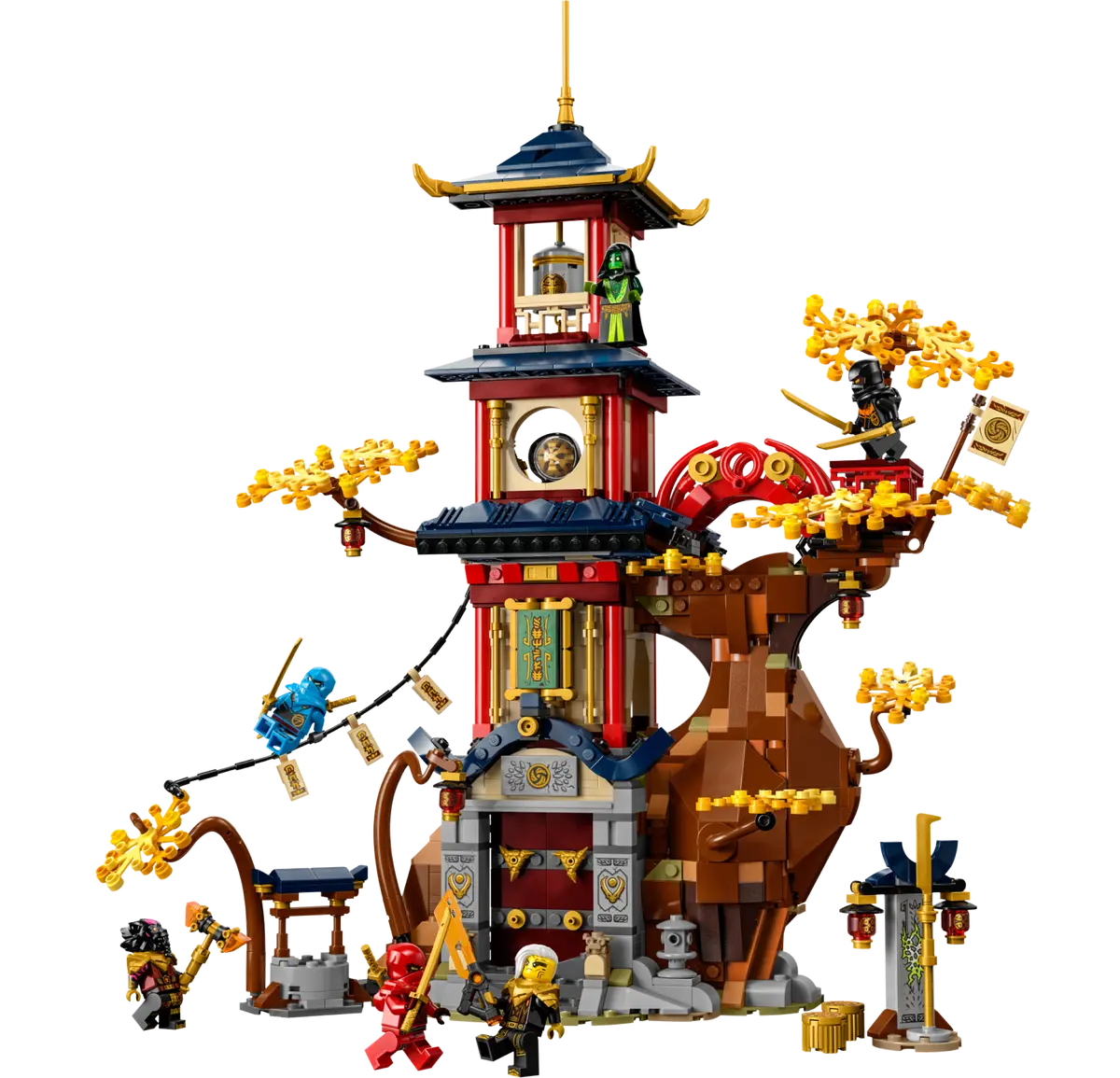 LEGO Ninjago Nucleos de Energia del Templo del Dragon 71795