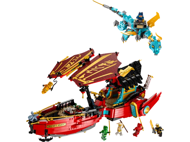 LEGO Ninjago Barco de Asalto Ninja: Carrera Contra el Tiempo 71797