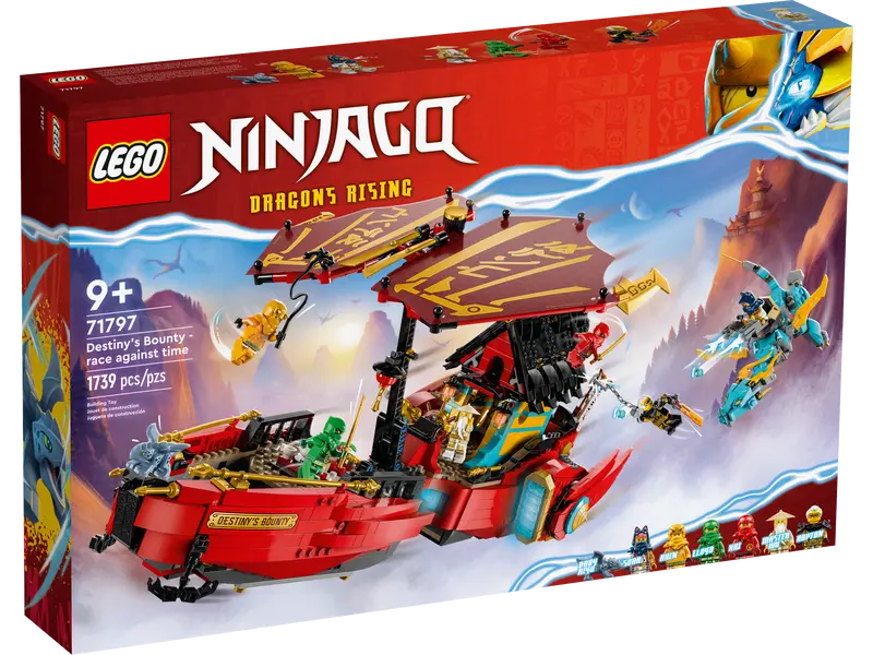 LEGO Ninjago Barco de Asalto Ninja: Carrera Contra el Tiempo 71797