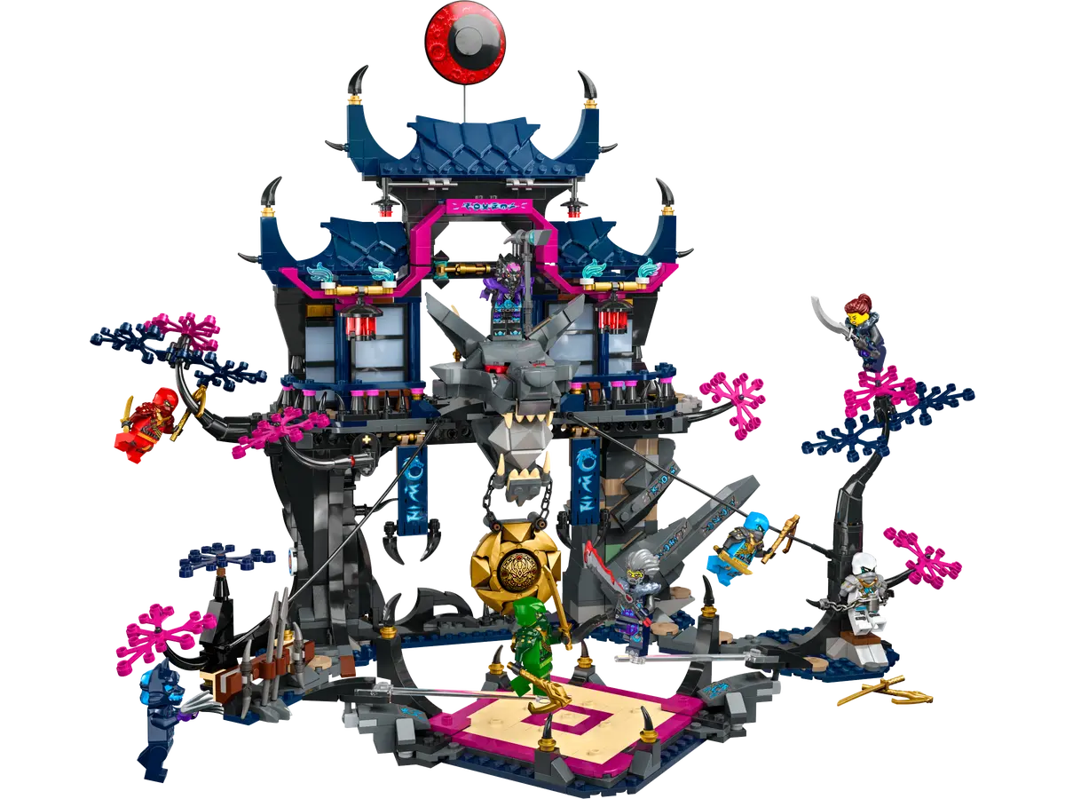 LEGO Ninjago Dojo Sombrio de la Mascara de Lobo 71813