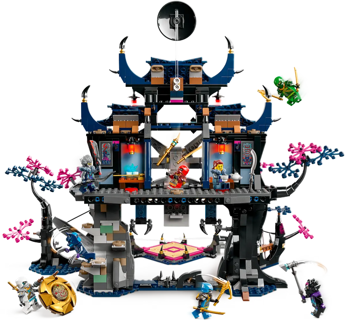 LEGO Ninjago Dojo Sombrio de la Mascara de Lobo 71813