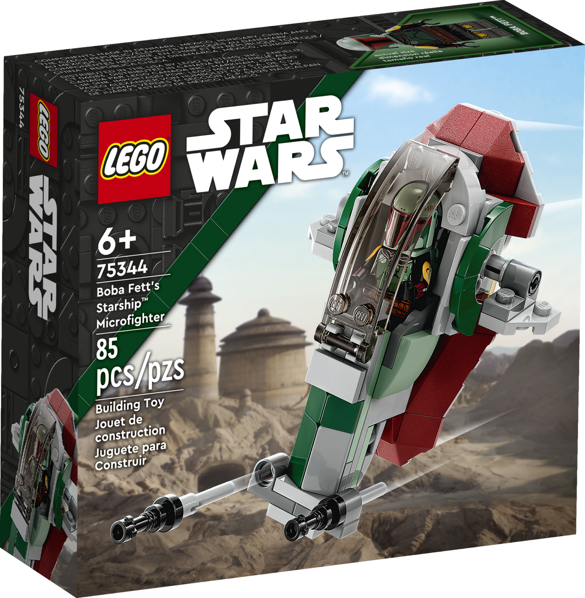 LEGO Star Wars Microfighter: Nave Estelar de Boba Fett 75344