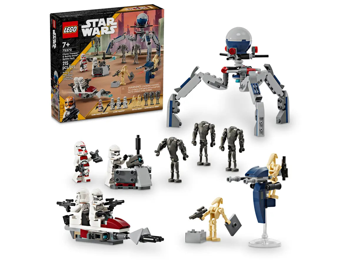 LEGO Star Wars Pack de Combate: Soldado Clon y Droide de Combate 75372