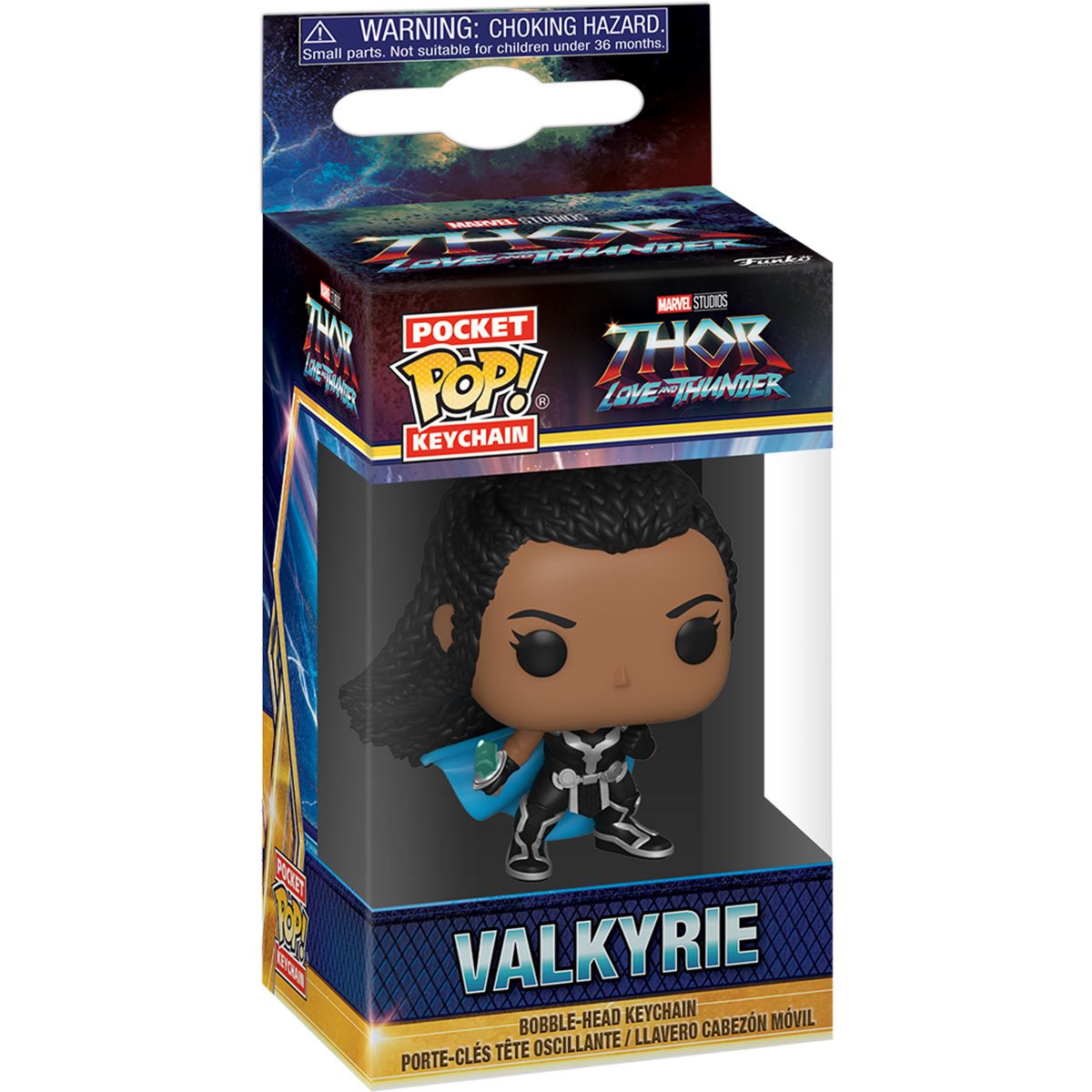 Funko Pop Keychain: Thor Love and Thunder - Valkiria Llavero