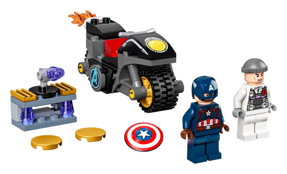 LEGO Super Heroes Marvel Captain America contra Hydra 76189