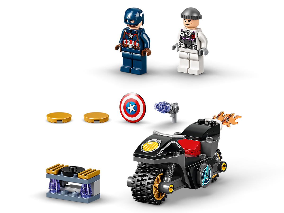 LEGO Super Heroes Marvel Captain America contra Hydra 76189