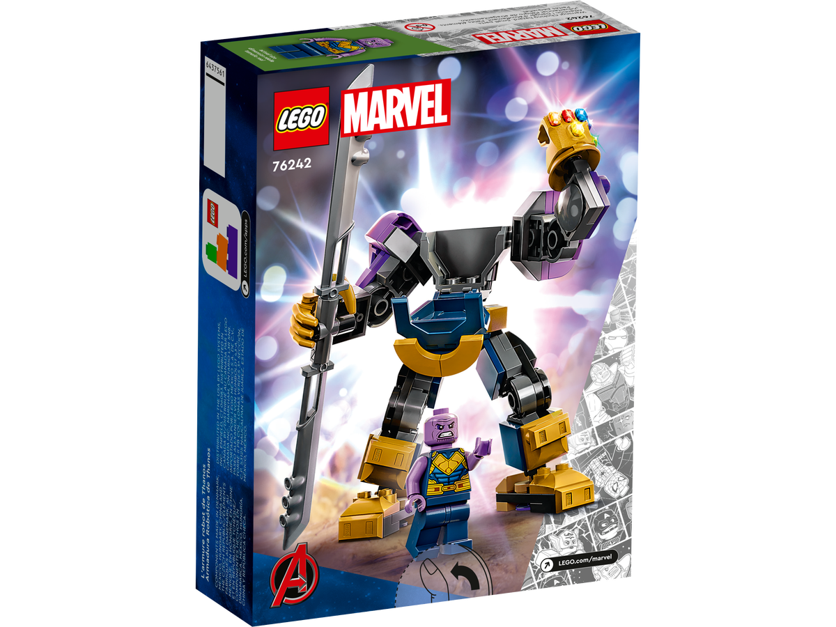 LEGO Super Heroes Marvel Armadura Robotica de Thanos 76242