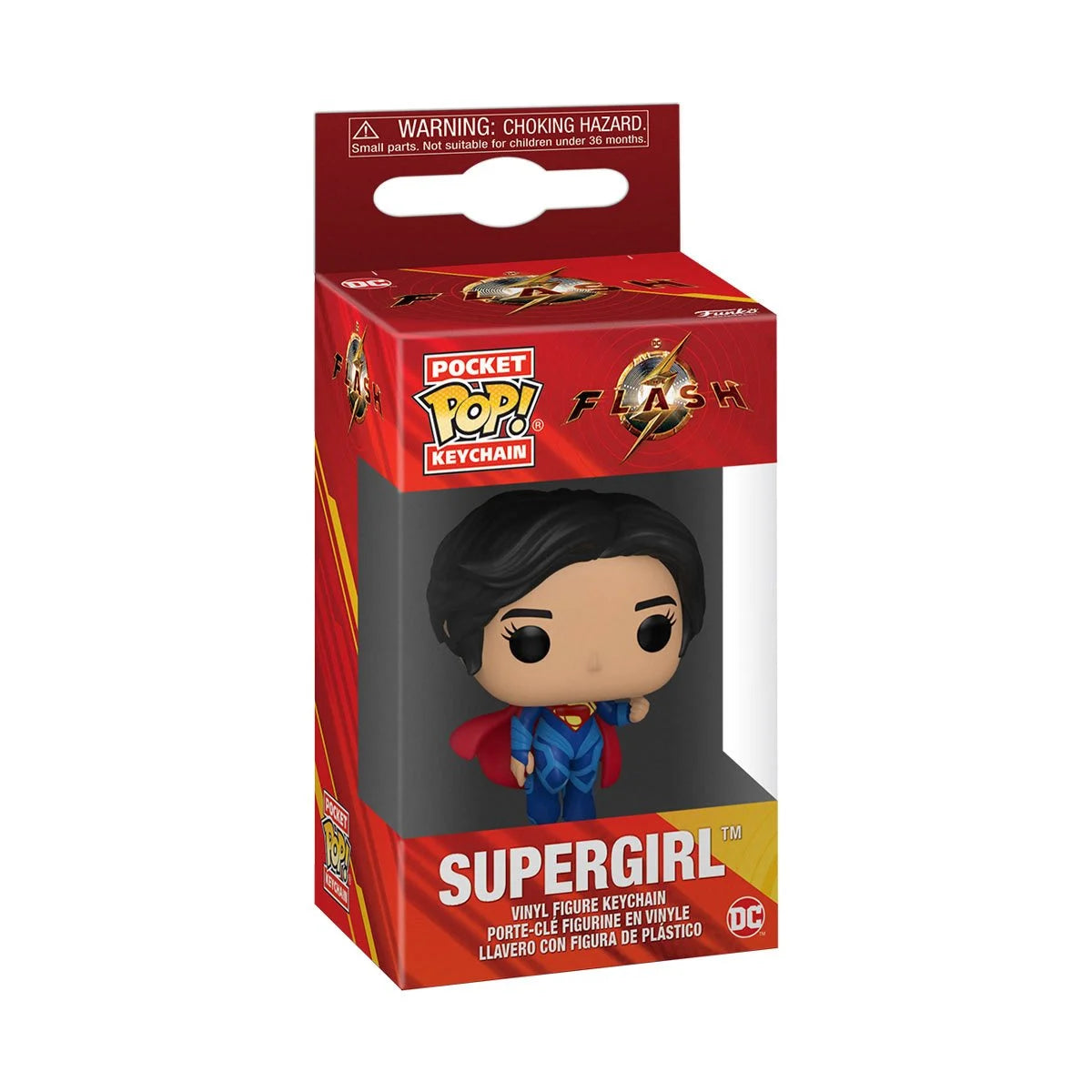 Funko Pop Keychain: DC The Flash - Supergirl Llavero