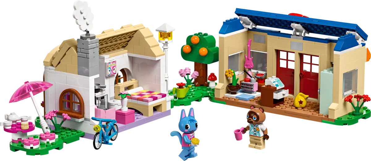 LEGO Animal Crossing MiniNook y casa de Minina 77050