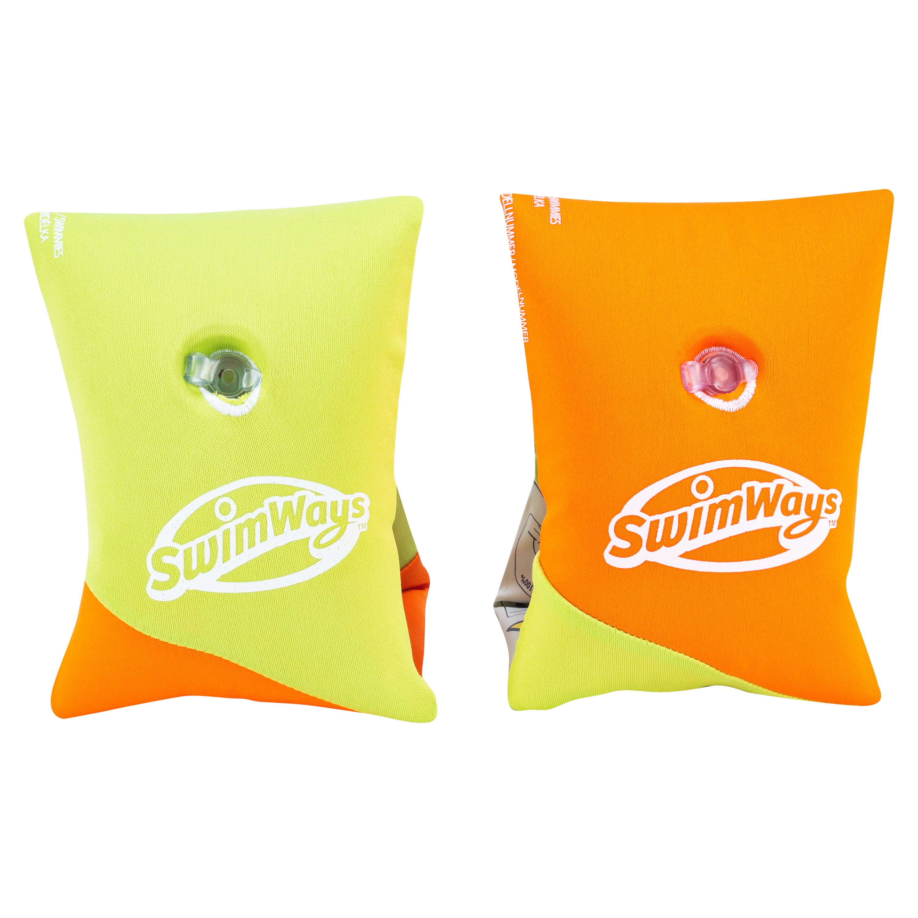 Swimways: Flotadores Verde / Naranja