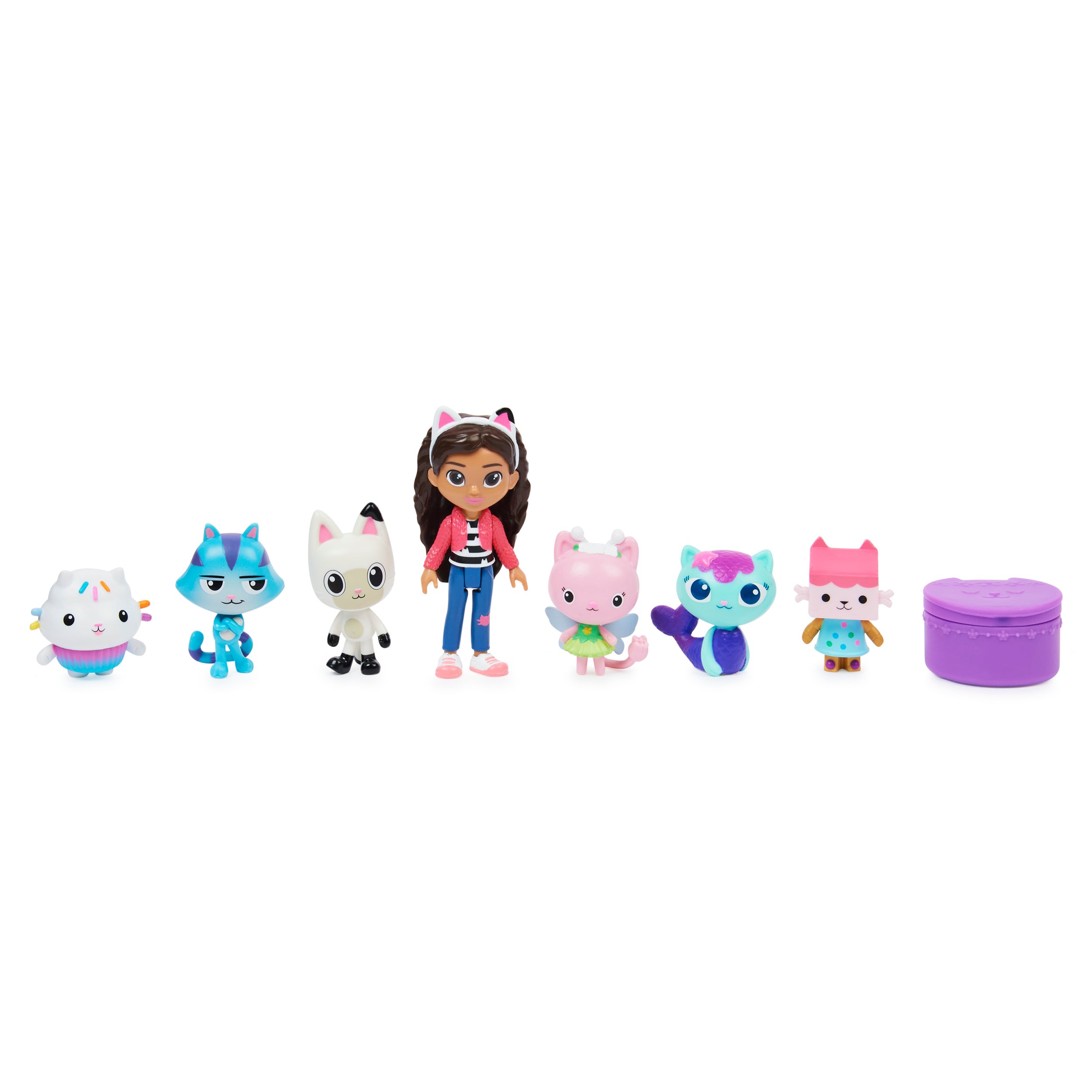 Gabbys Dollhouse: Conjunto De Figuras Deluxe