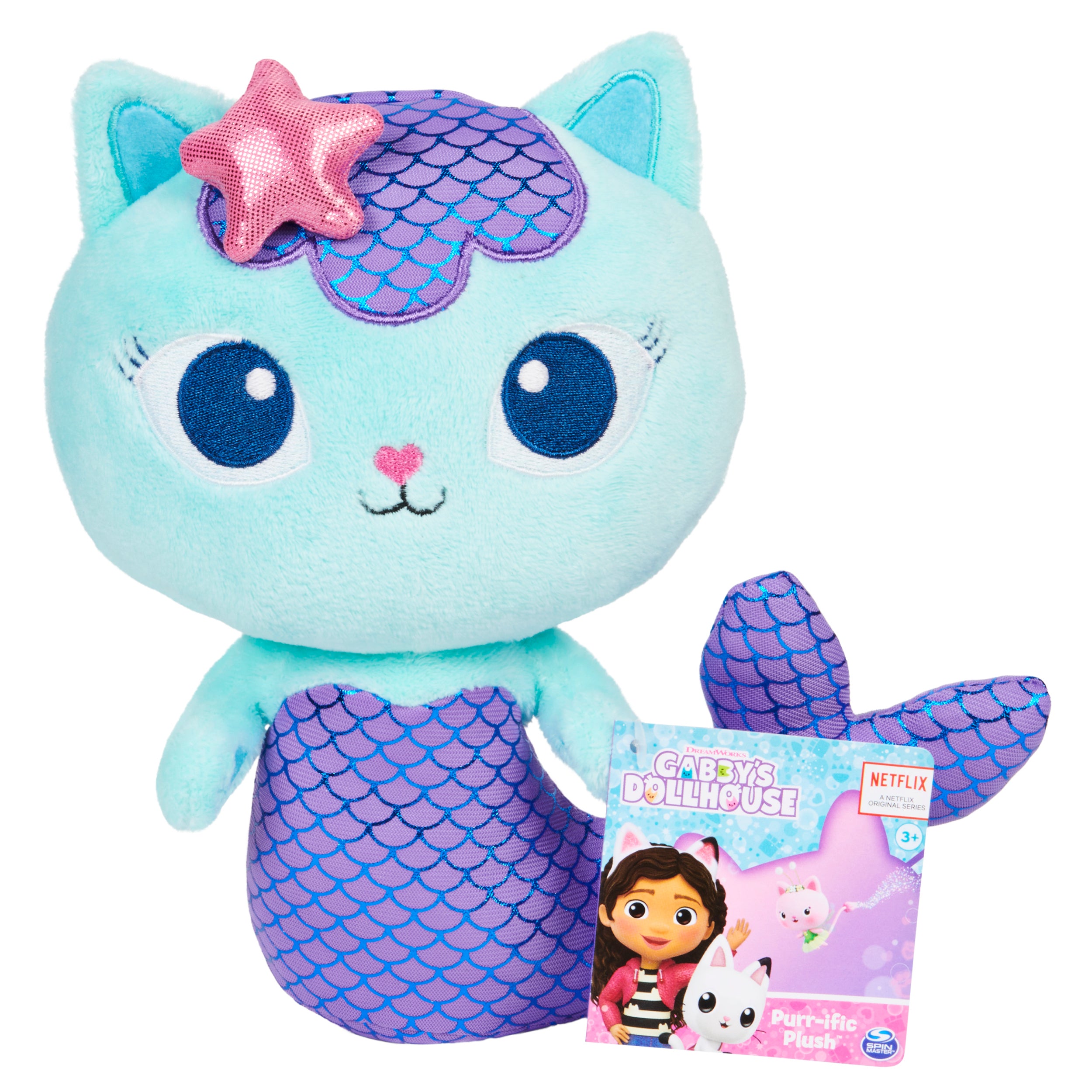 Gabbys Dollhouse: Gatirena Peluche 7 Pulgadas