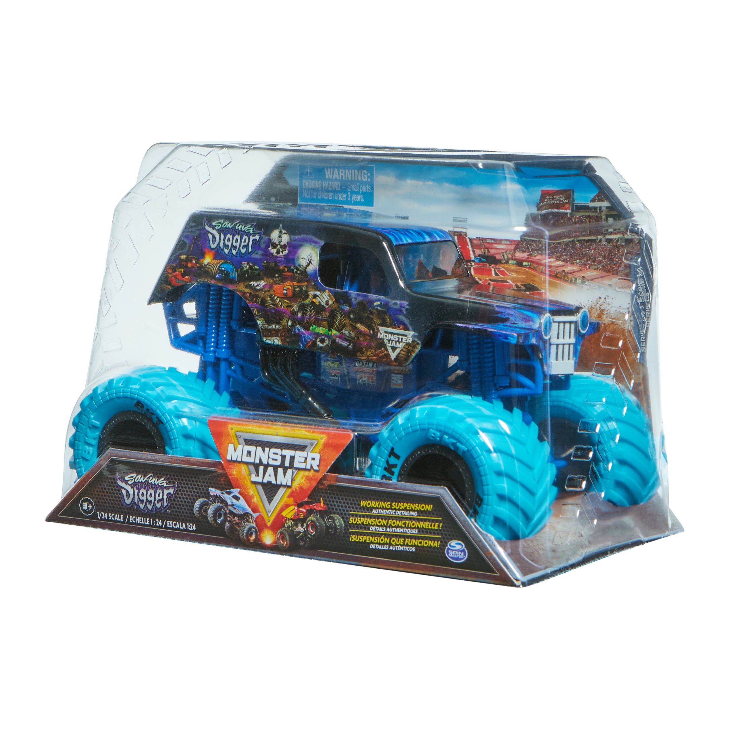 Monster Jam: Monster Jam Die Cast 1/24 - Uva Digger