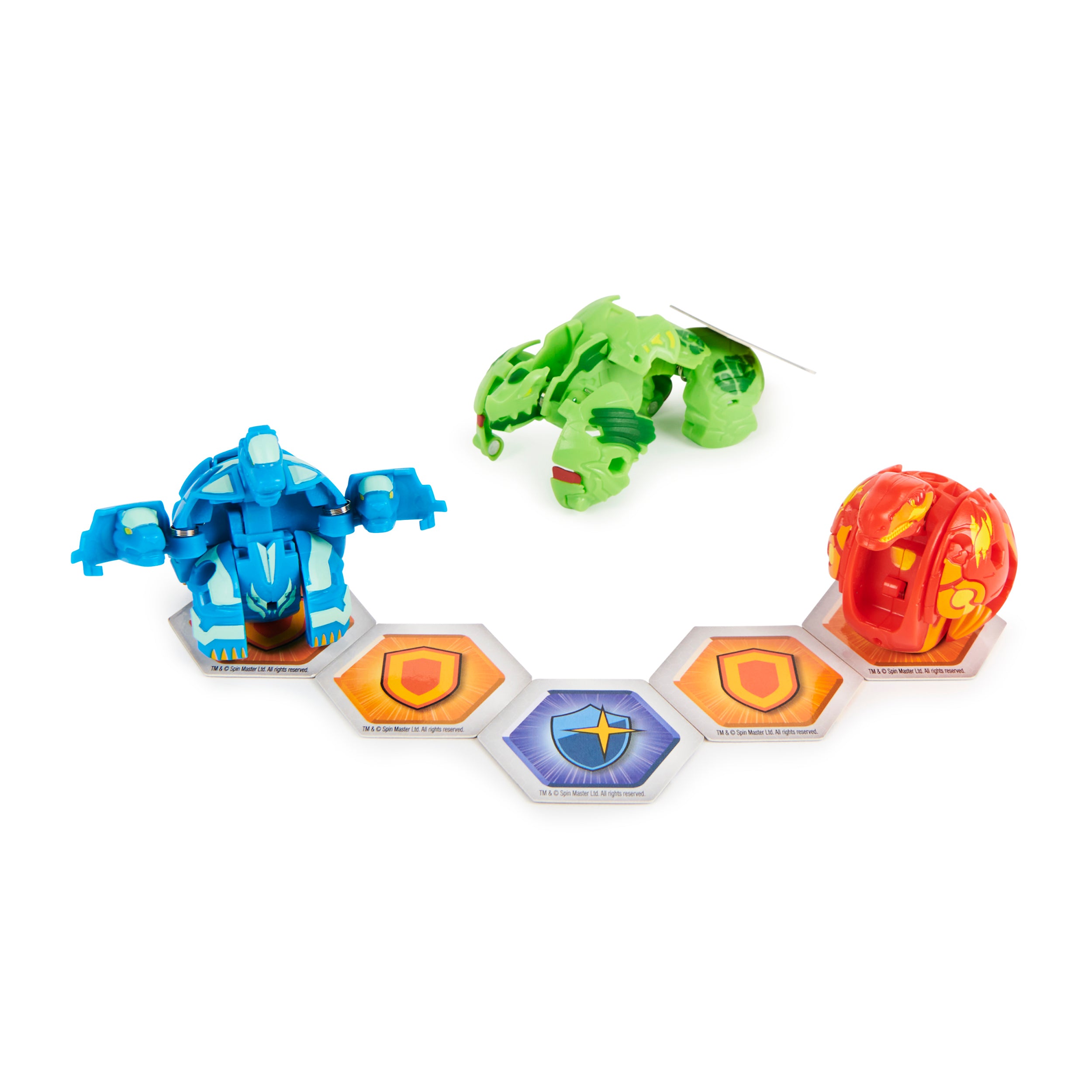 Bakugan: Evolutions Starterpack - Gillator Ultra, Trox Y Howlkor