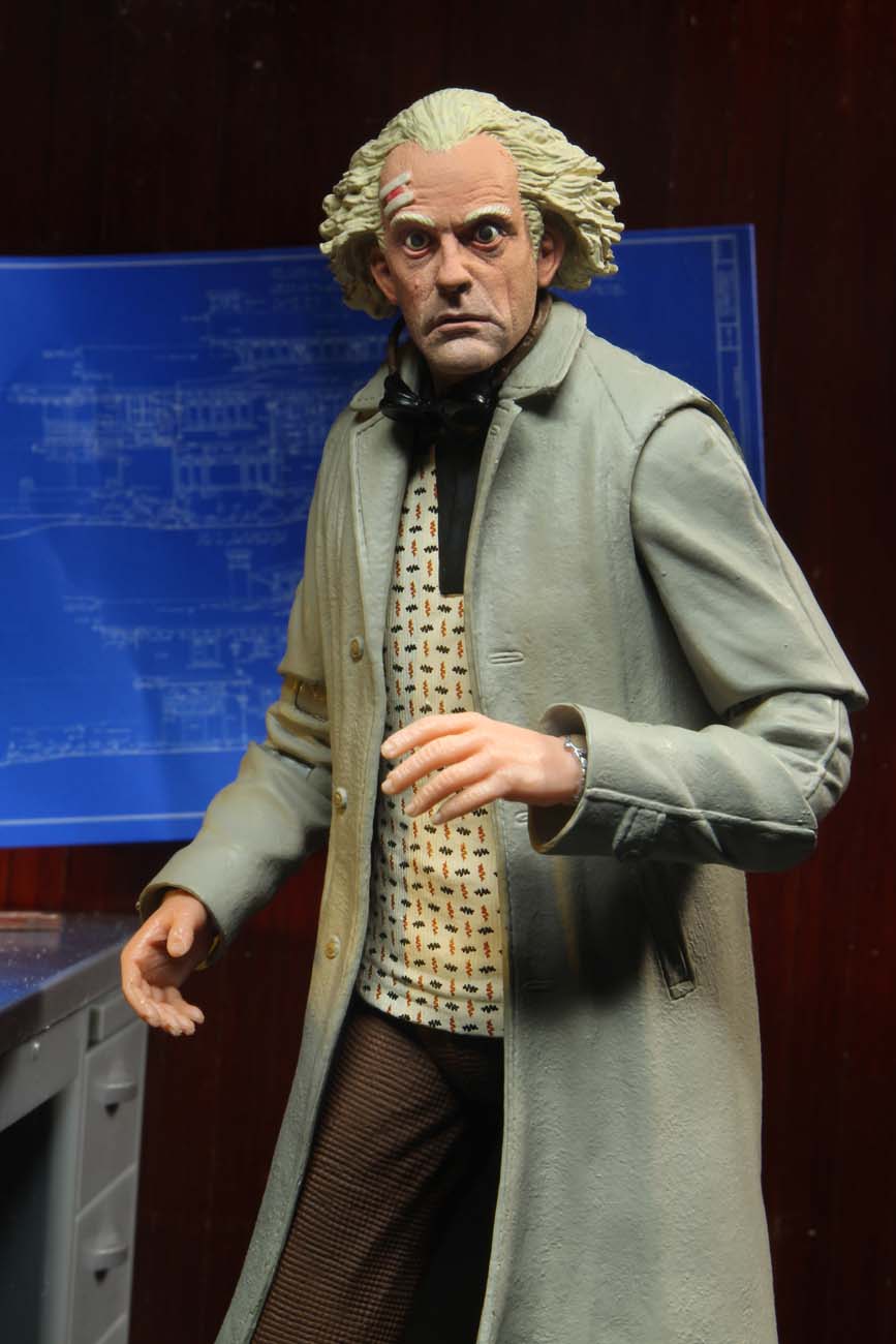 NECA Figura de Accion Ultimate: Volver al Futuro - Doc Brown 7 Pulgadas