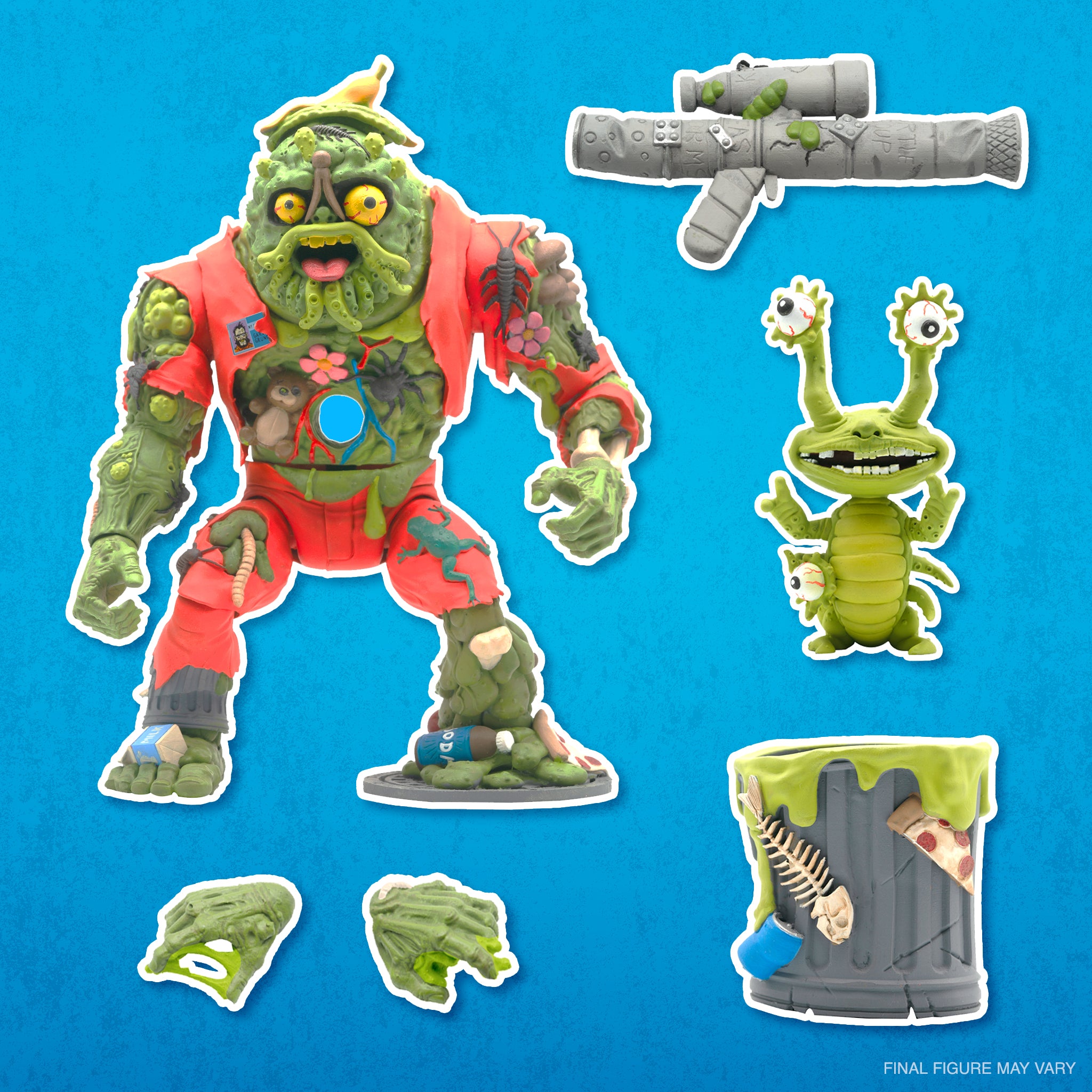 Super7 Ultimates: TMNT Tortugas Ninja - Muckman con Joe Eyeball