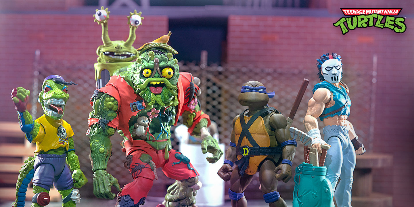 Super7 Ultimates: TMNT Tortugas Ninja - Muckman con Joe Eyeball