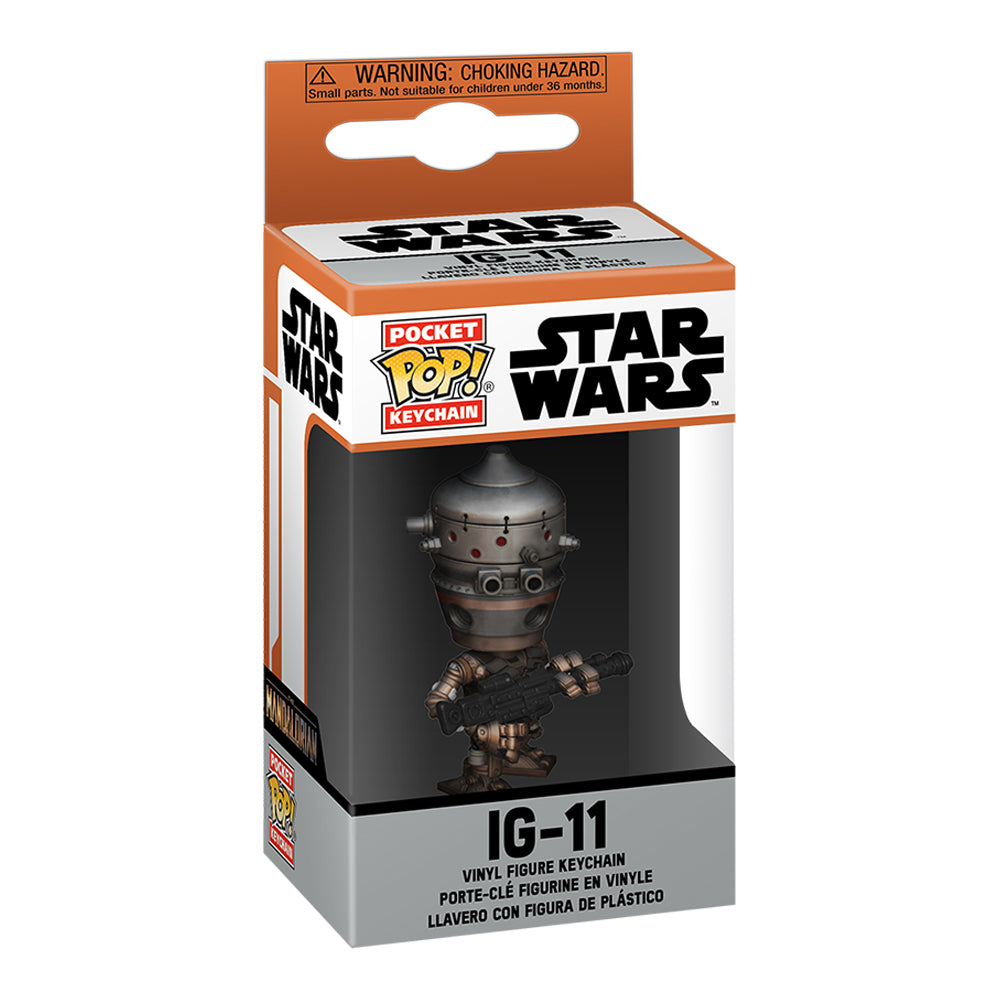 Funko Pop Keychain: Star Wars The Mandalorian - IG 11 Llavero