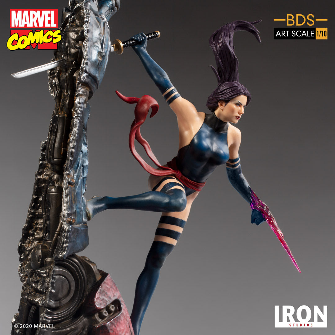 IRON Studios: Marvel X Men - Psylocke BDS Escala de Arte 1/10