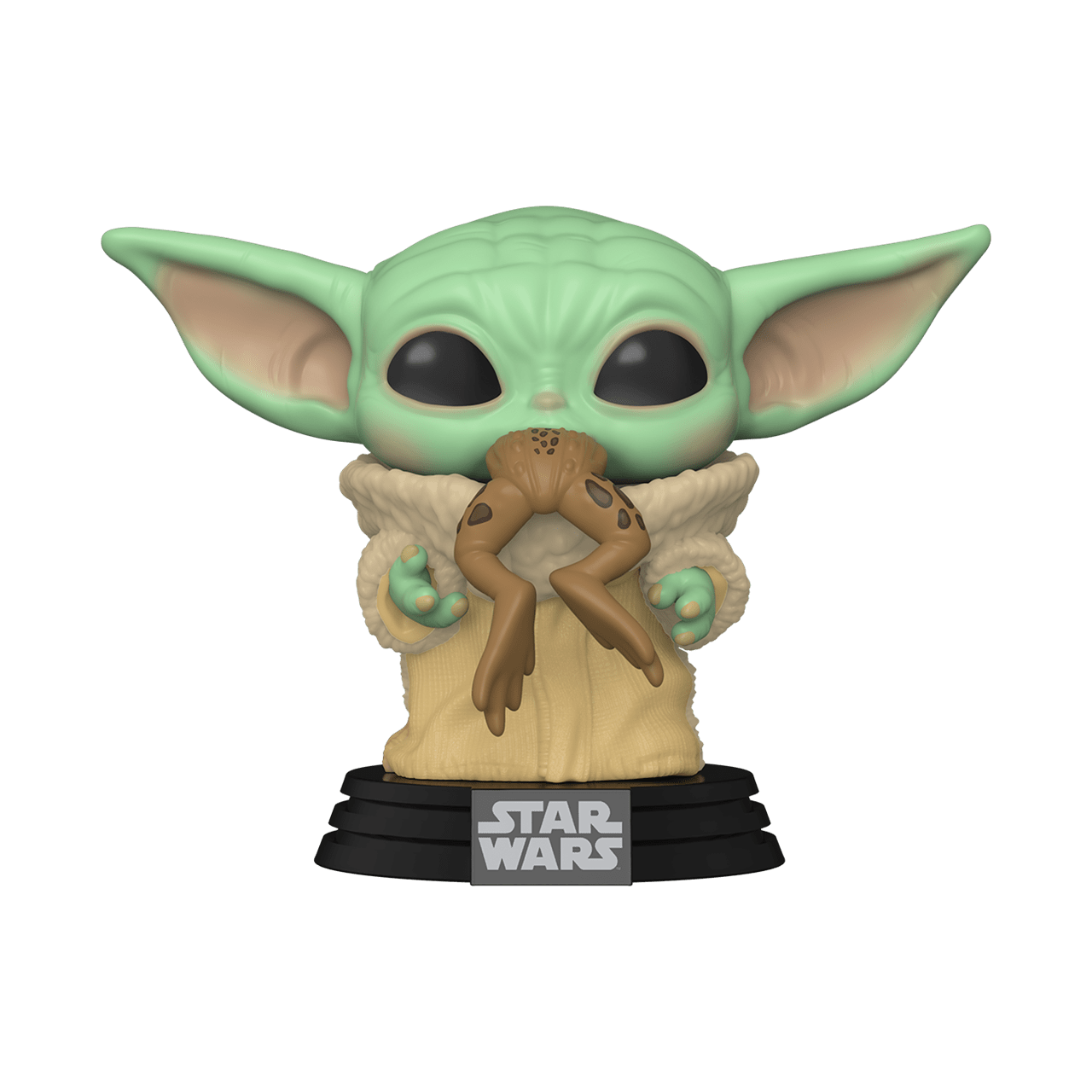 Funko Pop Star Wars: The Mandalorian - Baby Yoda Con Rana