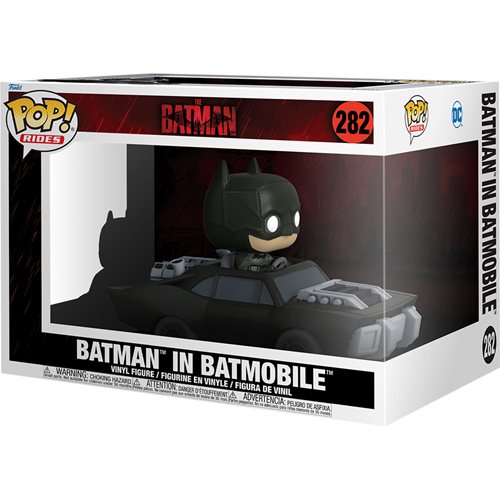 Funko Pop Ride Super Deluxe: DC The Batman - Batman En Batimovil