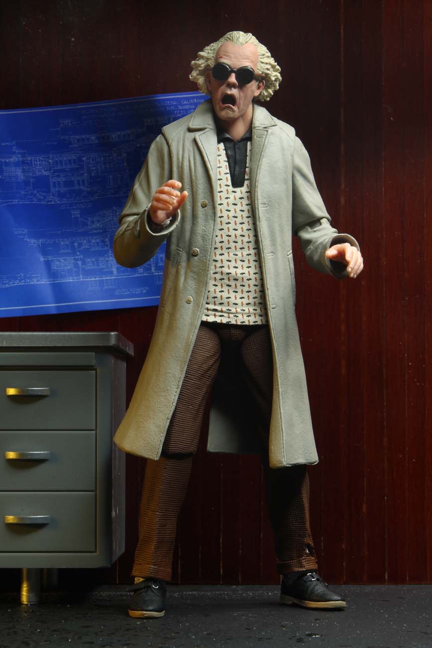 NECA Figura de Accion Ultimate: Volver al Futuro - Doc Brown 7 Pulgadas