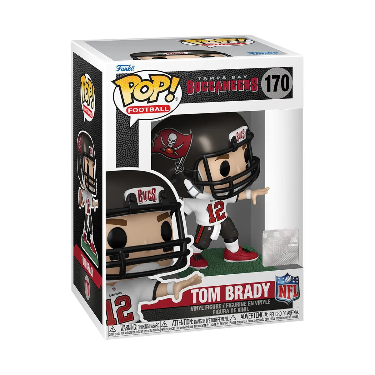 Funko Pop NFL: Bucs - Tom Brady Jersey Visitante