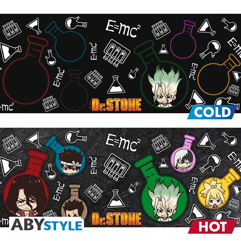 ABYStyle: Dr Stone - Formulas Chibi Taza Termocromatica 460 ml