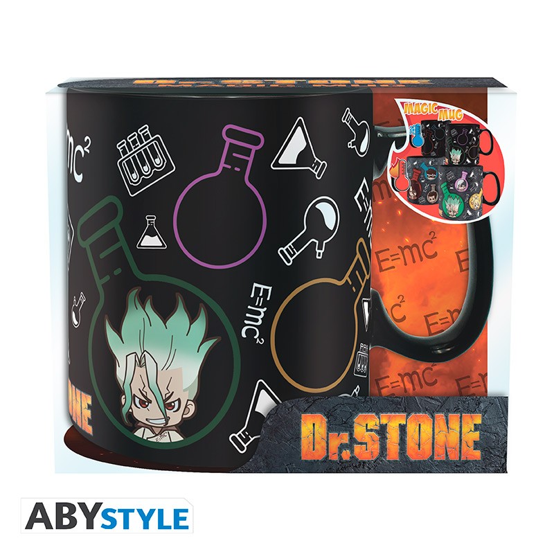 ABYStyle: Dr Stone - Formulas Chibi Taza Termocromatica 460 ml