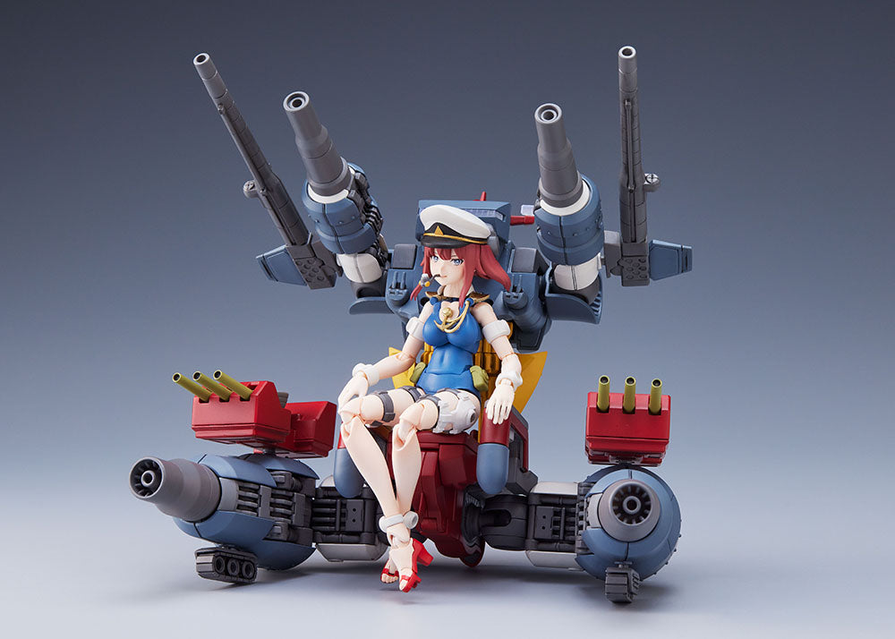 Aoshima Model Kits: Gattai Musashi - Gattai Robot Musashi Kit De Plastico