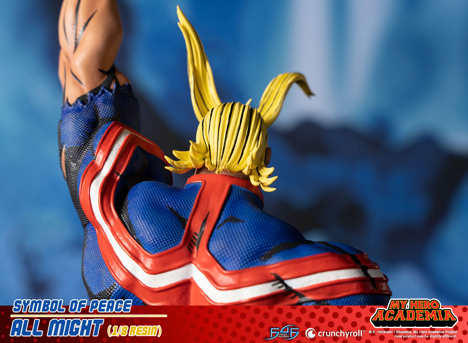 First 4 Figures: My Hero Academia - All Might Simbolo de la Paz Escala 1/8