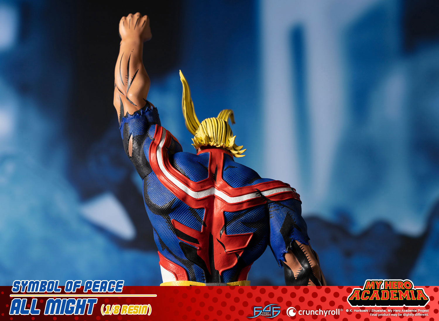 First 4 Figures: My Hero Academia - All Might Simbolo de la Paz Escala 1/8