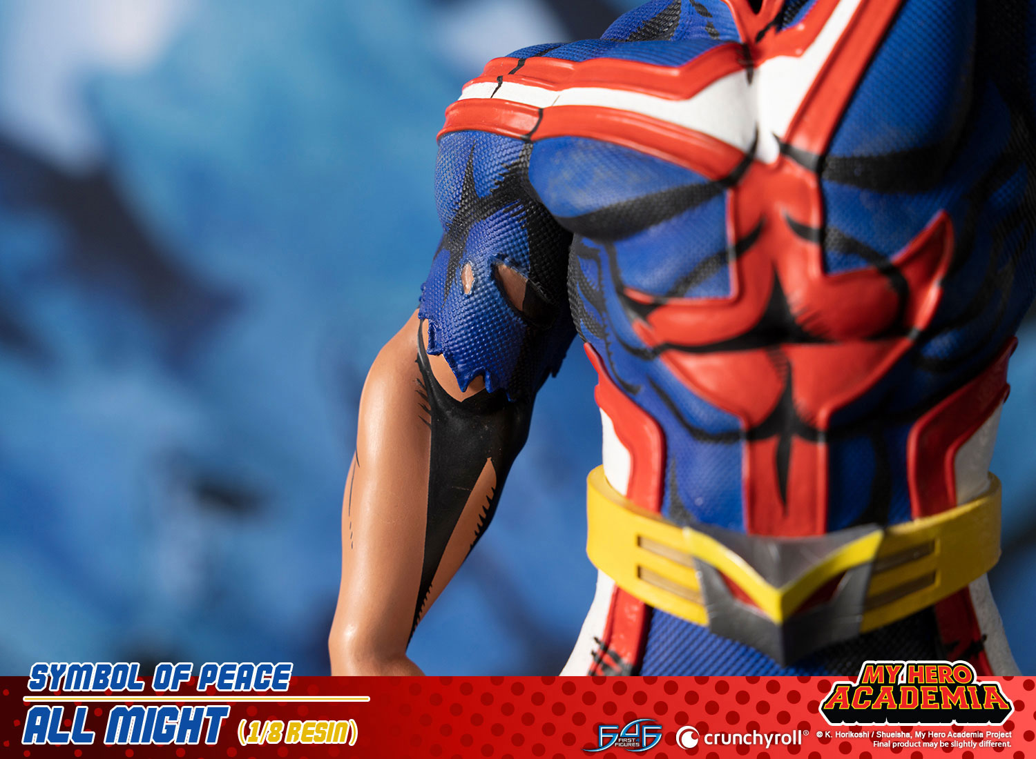 First 4 Figures: My Hero Academia - All Might Simbolo de la Paz Escala 1/8