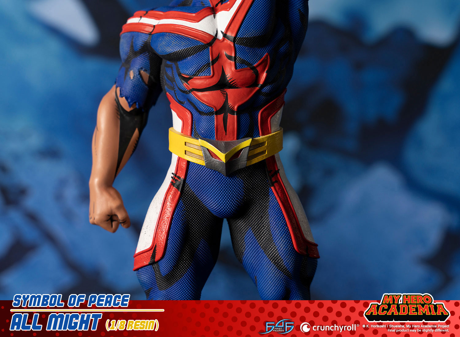 First 4 Figures: My Hero Academia - All Might Simbolo de la Paz Escala 1/8