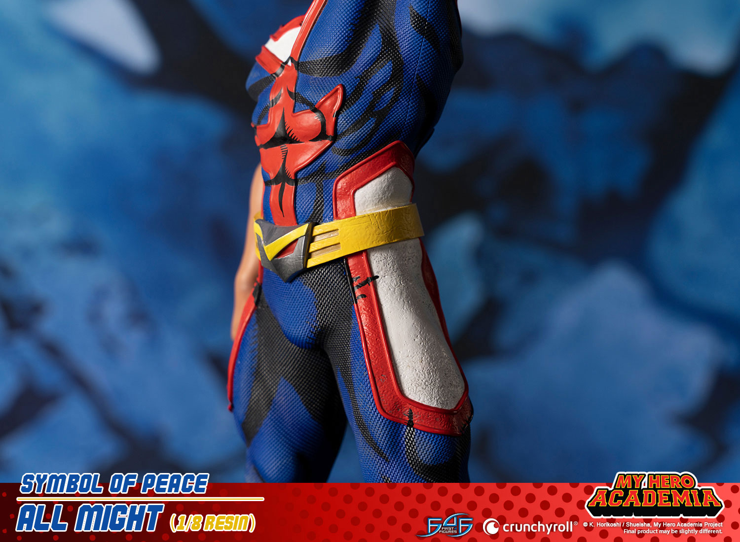 First 4 Figures: My Hero Academia - All Might Simbolo de la Paz Escala 1/8